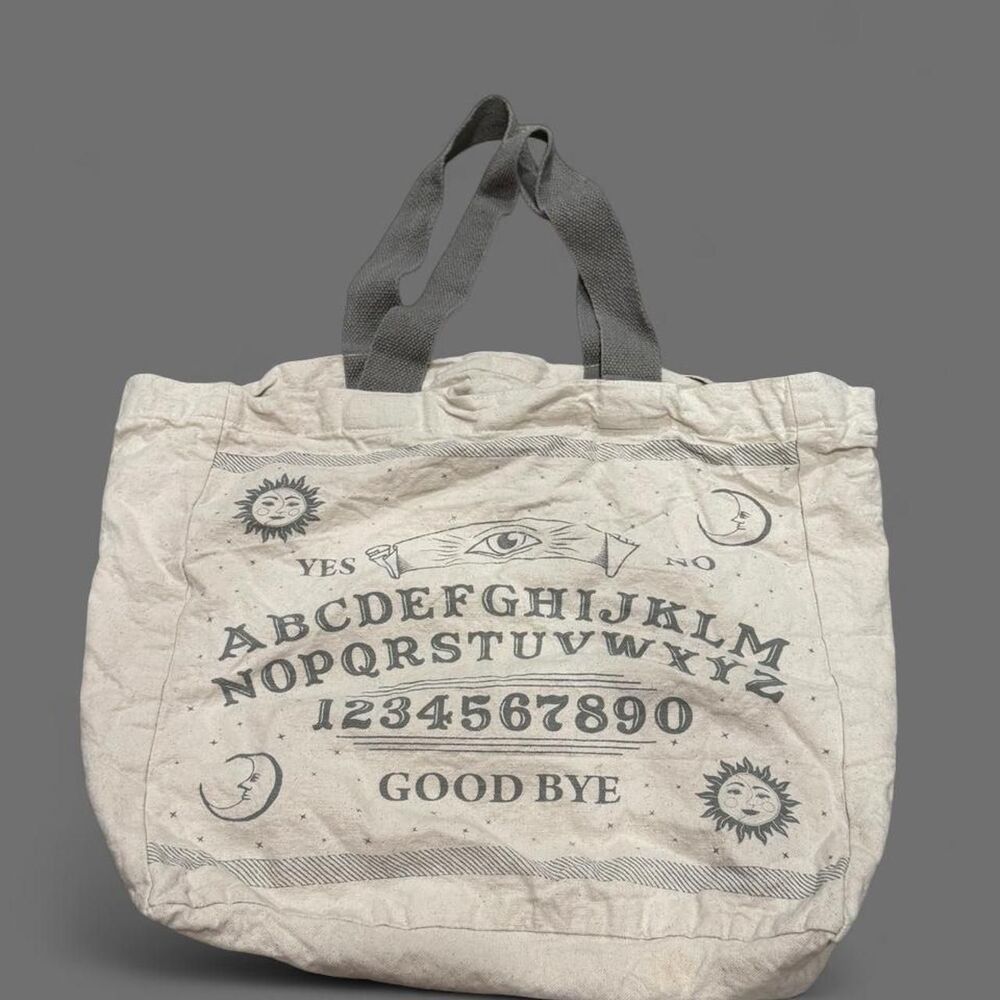 Ouija board tote bag